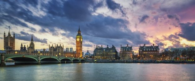 vista panoramica de lonfres con el Big Ben