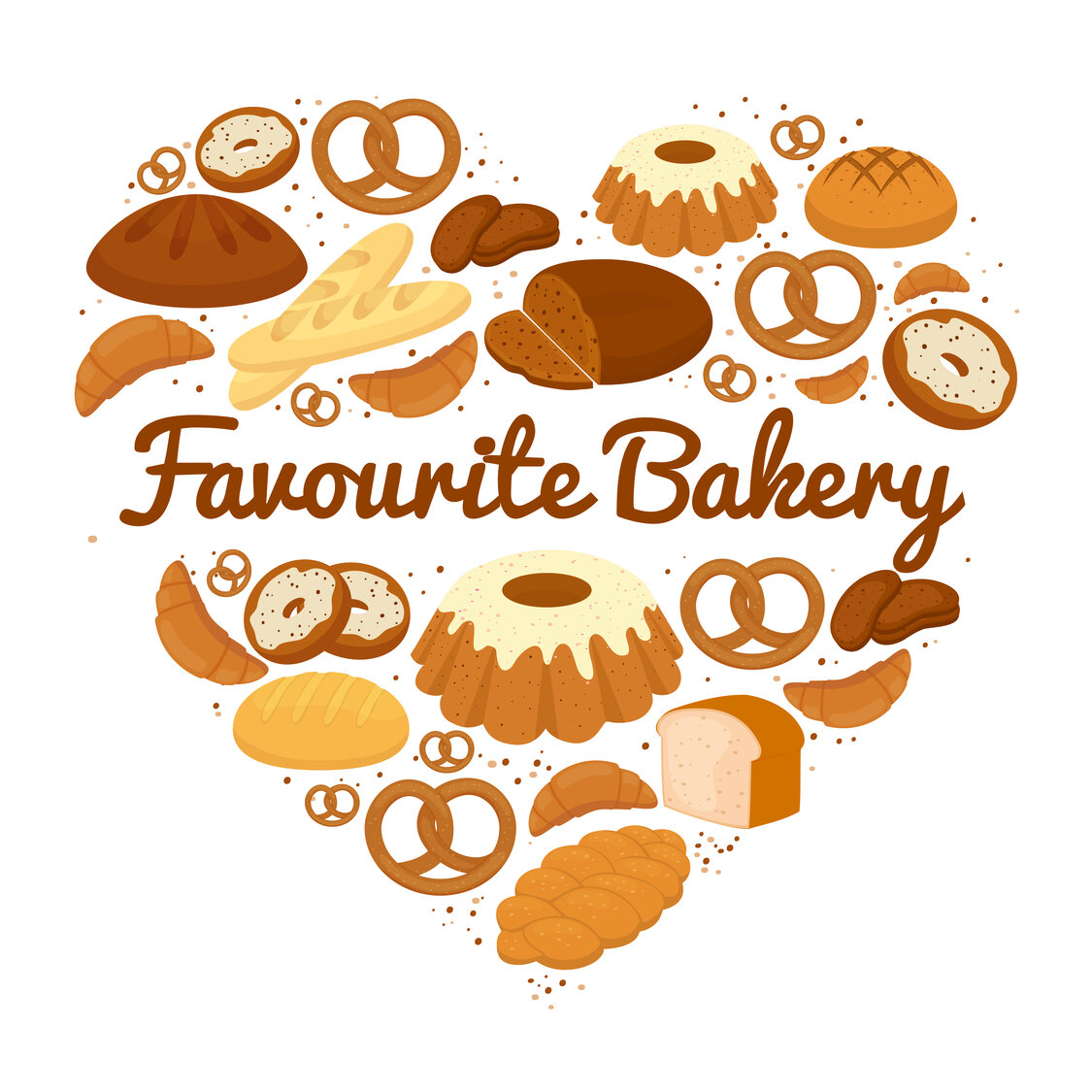 Logo de Favourite Bakery.